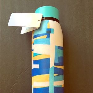 Pastel marble Textile Foil water flask